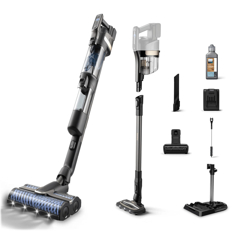 Philips 9000 Series Ledningsfri AquaTrio Støvsugning og Gulvvask