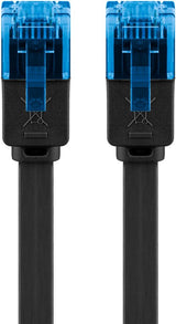 Goobay 96312 netværkskabel Sort 1 m Cat6a U/UTP (UTP)