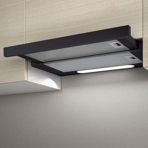 Elica ELITE 14 LUX BL/A/50 Indbygget under Sort 650 m³/t