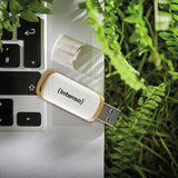 Intenso Green Line USB-nøgle 64 GB USB Type-A 3.2 Gen 1 (3.1 Gen 1) Beige, Brun