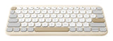 ASUS Marshmallow Keyboard KW100 tastatur Hjem Bluetooth QWERTZ Tysk Beige, Grå, Hvid