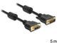 DeLOCK DVI-D/DVI-D 5m DVI kabel Sort