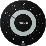 Needit ParkOne parkeringsskive Sort, Hvid, Metallic Elektronisk