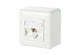METZ CONNECT 130B11D10002-E stikkontakt RJ-45 Hvid