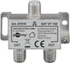 Goobay 67019 kabelsplitter eller -samler Kabel kombination Sølv