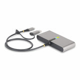 StarTech.com 5G2A1SGBB-USB-C-HUB dockingstation Ledningsført USB 3.2 Gen 1 (3.1 Gen 1) Type-C Grå