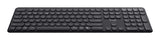 Trust Vaiya tastatur Hjemme/kontor RF trådløs + Bluetooth QWERTZ Tysk Sort