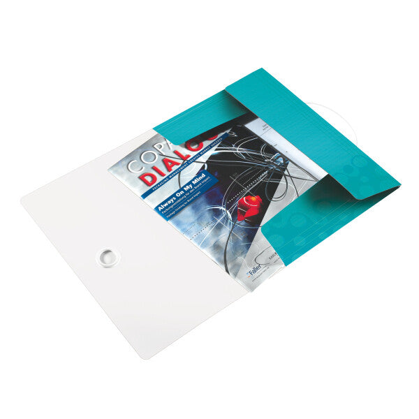 Leitz 3-klap mappe WOW PP A4