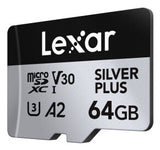 Lexar Professional SILVER PLUS 64 GB MicroSDXC UHS-I