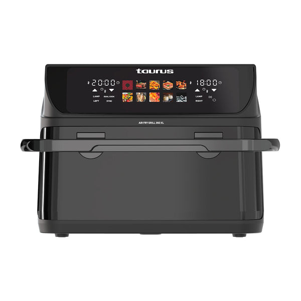 Taurus GRILL 360 XL Enkelt 10 L 2800 W Varmluftsteger Sort