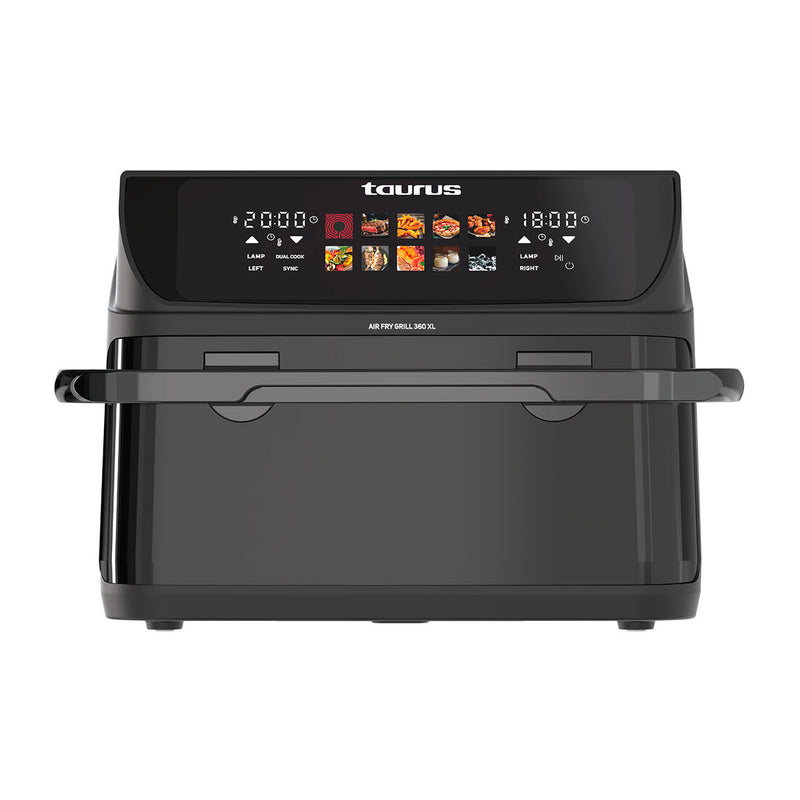 Taurus GRILL 360 XL Enkelt 10 L 2800 W Varmluftsteger Sort