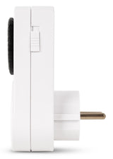 Entac EMT24-1E strømstik adapter Hvid, Sort