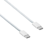 Akyga AK-USB-51 USB-kabel USB 2.0 1 m USB C 60 W Hvid