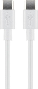 Goobay 66317 USB-kabel USB 2.0 1 m USB C 0,48 Gbit/sek. Hvid