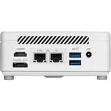 MSI Cubi 5 1M-439BEU Intel Core 5 120U 0,6L størrelse PC Mini PC Hvid