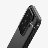 Spigen Rugged Armor mobiltelefon etui 16,1 cm (6.36") Cover Sort