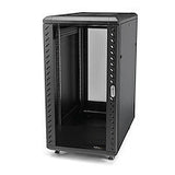 StarTech.com RK2236BKF stativ 22U Fritstående reol Sort