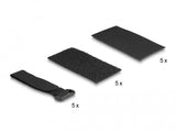 DeLOCK 19107 velcro lynlås Nylon Sort 10 stk