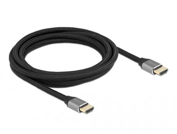 DeLOCK 83997 HDMI-kabel 3 m HDMI Type A (Standard) Grå