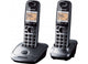 Panasonic KX-TG2512 DECT telefon Nummervisning Grå