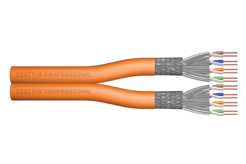 Digitus DK-1745-VH-D-5 netværkskabel Orange 500 m Cat7 S/FTP (S-STP)