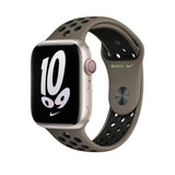 Apple MPH73FE/A Smart bærbart (wearable) tilbehør Band Grå, Oliven, Sort Fluoroelastomer