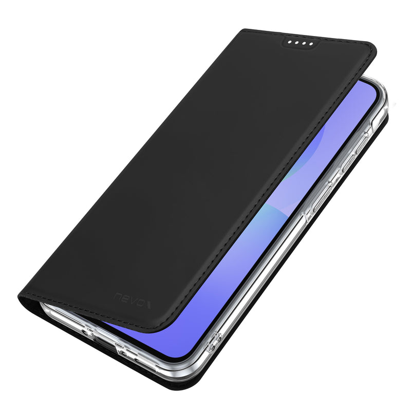 nevox 2601 mobiltelefon etui 17 cm (6.7") Folie Sort