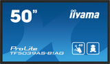iiyama TF5039AS-B1AG computerskærm 125,7 cm (49.5") 3840 x 2160 pixel 4K Ultra HD LED Berøringsskærm Sort
