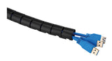 Neomounts ADS06-142BL kabelorganisator Skrivebord Kabelmuffe Sort 1 stk