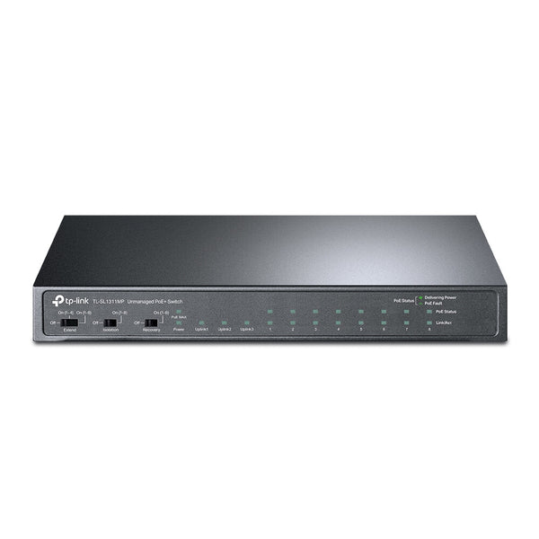 TP-Link TL-SL1311MP netværksswitch Ikke administreret Fast Ethernet (10/100) Strøm over Ethernet (PoE) Sort