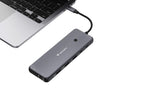 Verbatim CMH-13 USB Type-C 10000 Mbit/s Sølv