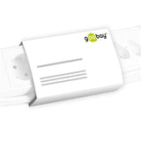 Goobay 45194 stikdåse 3 m 5 AC stikkontakt(er) Indendørs/udendørs Sort, Gul
