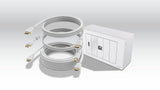 Vision TC3-PK10M stikkontakt HDMI + USB Type-B Hvid