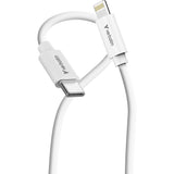 Verbatim 32392 Lightning kabel 1 m Hvid, Sort