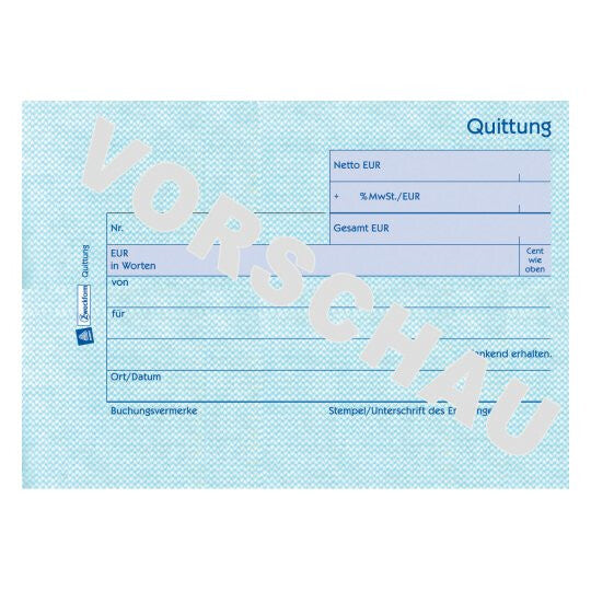 Avery 302 administrationsbog Blå, Hvid