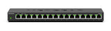 NETGEAR GS316 Ikke administreret L2 Gigabit Ethernet (10/100/1000) Sort