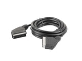 Lanberg CA-EUEU-10CC-0018-BK SCARt kabel 1,8 m SCART (21-pin) Sort