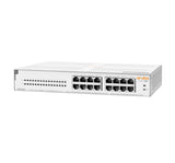 HPE Aruba Networking Aruba Instant On 1430 16G Class4 PoE 124W Ikke administreret L2 Gigabit Ethernet (10/100/1000) Strøm over Ethernet (PoE) 1U Hvid