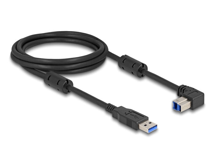 DeLOCK 81113 USB-kabel USB 3.2 Gen 1 (3.1 Gen 1) 2 m USB A USB B 5 Gbit/sek. Sort