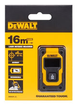 DeWALT DW055PL-XJ målebånd Laserafstandsmåler Sort, Gul 16 m