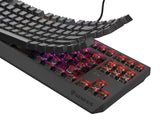 GENESIS Thor 230 TKL Outemu Brown tastatur Spil USB QWERTY US engelsk Sort