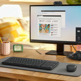 Logitech K250 Compact Bluetooth tastatur Universel RF trådløs + Bluetooth AZERTY Belgisk Grafit