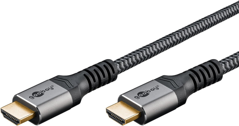 Goobay 64993 HDMI-kabel 1 m HDMI Type A (Standard) Grå