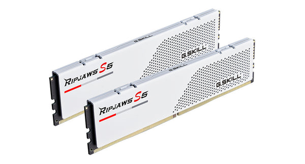 G.Skill Ripjaws S5 / F5-6000J3040F16GX2-RS5W hukommelsesmodul 32 GB 2 x 16 GB DDR5 4800 MT/s 288-pin DIMM
