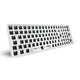 Sharkoon SGK50 S2 tastatur Spil USB QWERTZ Tysk Hvid