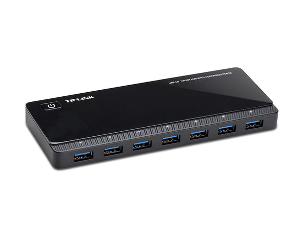 TP-Link UH720 interface hub USB 3.2 Gen 1 (3.1 Gen 1) Micro-B 5000 Mbit/s Sort