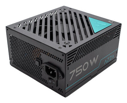 Azza PSAZ-750G enhed til strømforsyning 750 W 20+4 pin ATX ATX Sort