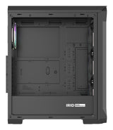 GENESIS Irid 505 ARGB V2 Midi Tower Sort, Transparent