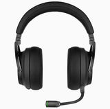 Corsair VIRTUOSO RGB Wireless XT Headset Kabel & trådløs Bluetooth Sort