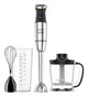 Taurus BAPI 1500 LUXE XL PLUS Nedsænkning blender 1500 W Sort, Rustfrit stål